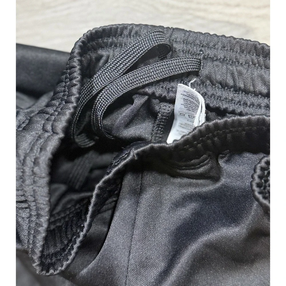 Adidas Tiro Training Jogger Pants Mens Size Small Black Ankle Zip Stretch 2HQ001